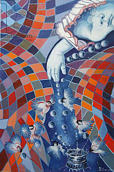 Постер Кордубан Ирина (совр) The Recreation from Raindrops, 2015 Постер Кордубан Ирина (совр) The Recreation from Raindrops, 2015