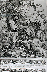 Постер Барлоу Франсис Illustration from the Introduction to Aesop's Fables, 1666 Постер Барлоу Франсис Illustration from the Introduction to Aesop's Fables, 1666