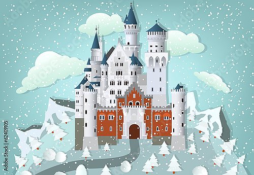 В сети показали Невицкий замок в неволе первого снега (ФОТО)