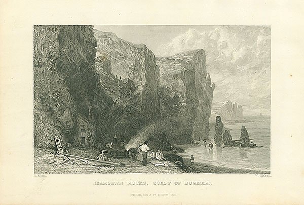 Marsden Rocks, Coast of Durham 1
