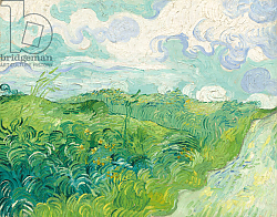 Постер Ван Гог Винсент (Vincent Van Gogh) Green Wheat Fields, Auvers, 1890 Постер Ван Гог Винсент (Vincent Van Gogh) Green Wheat Fields, Auvers, 1890