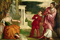 Постер Веронезе Паоло A Young Man Between Virtue and Vice Постер Веронезе Паоло A Young Man Between Virtue and Vice