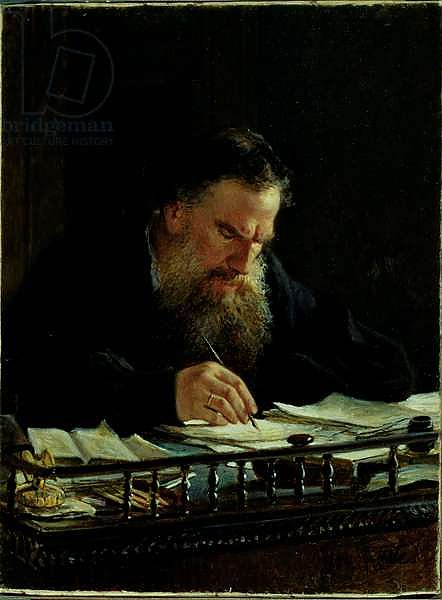 Portrait of Lev Tolstoy