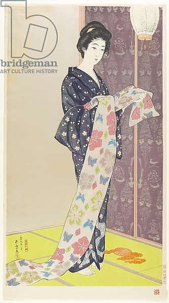 Woman in Summer Kimono, August 1920