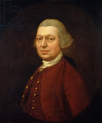 Постер Гейнсборо Томас Portrait of John Joshua Kirby c.1764 Постер Гейнсборо Томас Portrait of John Joshua Kirby c.1764
