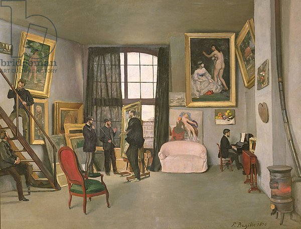 The Artist's Studio, 1870