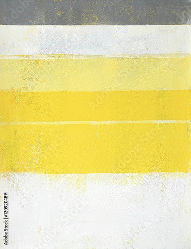 Серая абстракция с желтыми полосами