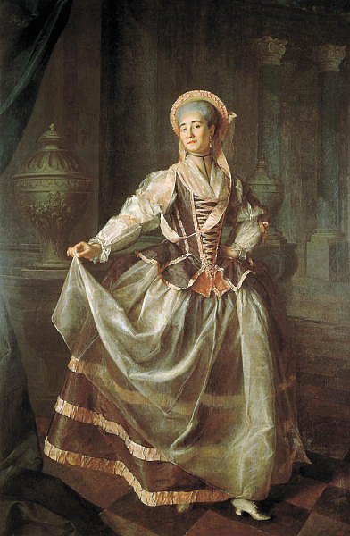 Портрет воспитанницы Императорского воспитательного общества благородных девиц Александры Петровны