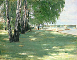 Постер Либерман Макс The Garden of the Artist in Wannsee, 1918 Постер Либерман Макс The Garden of the Artist in Wannsee, 1918