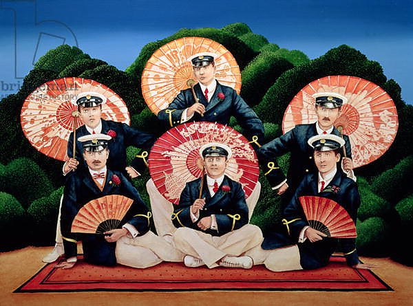 Sailors with Umbrellas, 1995