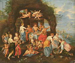 Постер Кессель Ян The Feast of the Gods Постер Кессель Ян The Feast of the Gods
