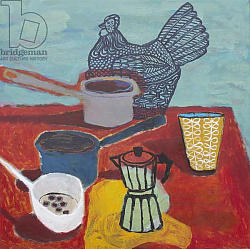 Постер Леннон Анастасия (совр) Still life with chicken, 2015, Постер Леннон Анастасия (совр) Still life with chicken, 2015,