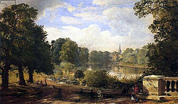 Постер Кропси Джаспер The Serpentine, Hyde Park, London, 1858 Постер Кропси Джаспер The Serpentine, Hyde Park, London, 1858