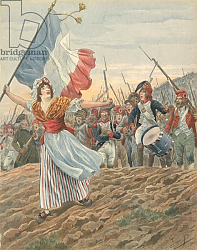 Постер Бревиль Онфре France - La Marseillaise Постер Бревиль Онфре France - La Marseillaise