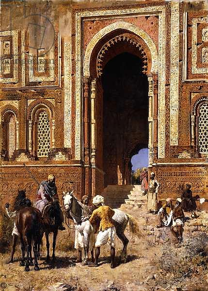 The Gateway of Alah-ou-din, Old Delhi, late 19th century