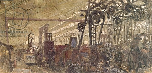 Interior of a Munitions Factory, 1916-17