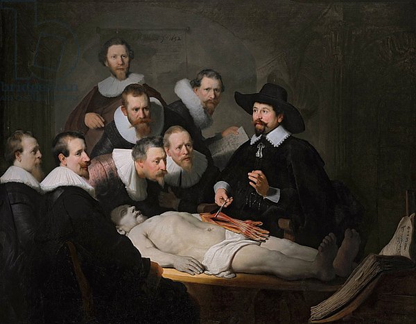 The Anatomy Lesson of Dr. Nicolaes Tulp, 1632 5