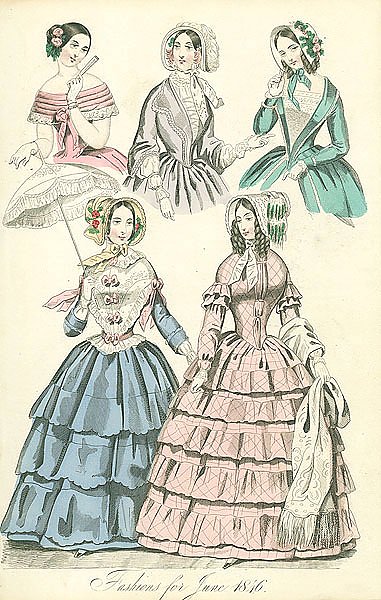 Fashions for June 1846 №1
