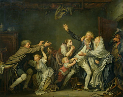 Постер Грёз Жан-Батист The Father's Curse or The Ungrateful Son, 1777 Постер Грёз Жан-Батист The Father's Curse or The Ungrateful Son, 1777
