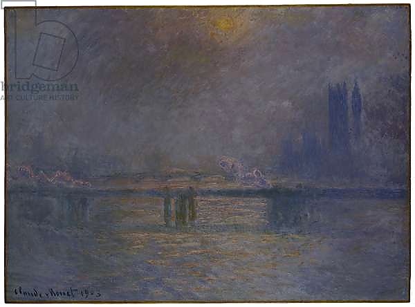Charing Cross Bridge, The Thames, 1900-03