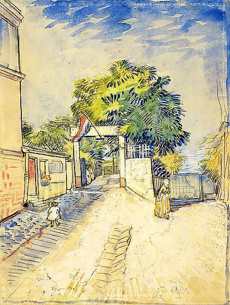 Вход в Мулен де ла Галетт, 1887