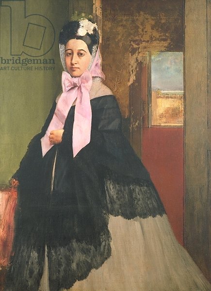 Therese de Gas, sister of the artist, later Madame Edmond Morbilli, c.1863