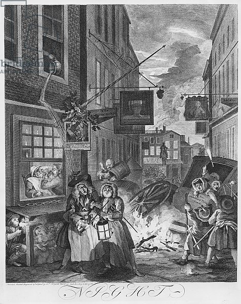 Times of the Day, Night, 1738