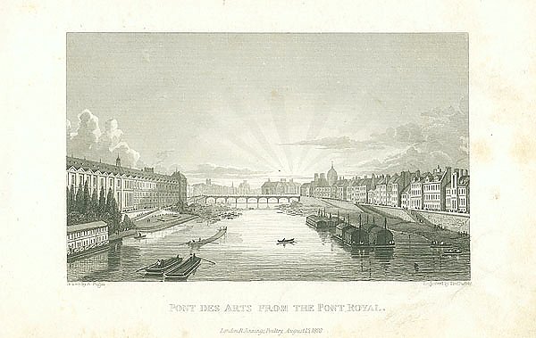 Pont des Arts from Pont Royal 1