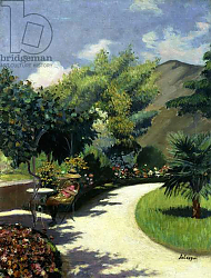 Постер Лебаск Анри Girl in a Garden, Le Pradet; Fillette au Jardin, Le Pradet, c.1925 Постер Лебаск Анри Girl in a Garden, Le Pradet; Fillette au Jardin, Le Pradet, c.1925