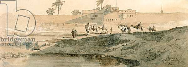 Outside Bab il Cadit, Cairo, 1859