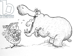 Постер Кристи Майли (совр) 'I'm Not Scared of You, Mr Hippo' Постер Кристи Майли (совр) 'I'm Not Scared of You, Mr Hippo'