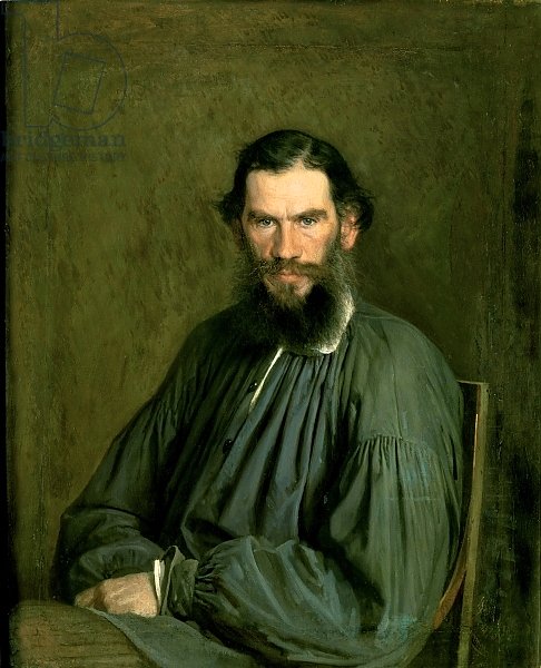 Portrait of Count Lev Nikolaevich Tolstoy 1873