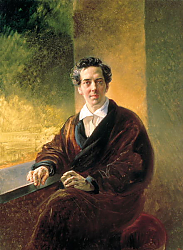 Постер Брюллов Карл Портрет графа Алексея Алексеевича Перовского. 1836 Постер Брюллов Карл Портрет графа Алексея Алексеевича Перовского. 1836