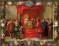 Постер Кессель Ян Peter IV, King of Aragon being visited by Guillaume-Raymond Moncada Постер Кессель Ян Peter IV, King of Aragon being visited by Guillaume-Raymond Moncada