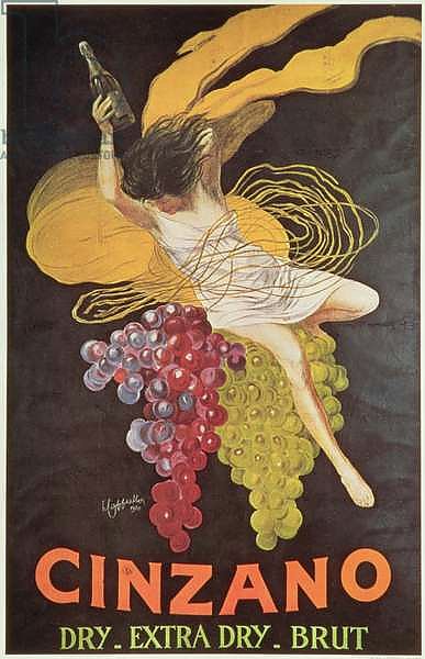 Poster advertising 'Cinzano', 1920