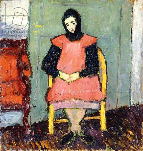 Girl in Yellow Chair, 1906-07