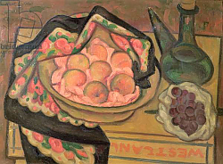 Постер Гертлер Марк Peaches and a Green Bottle, 1931 Постер Гертлер Марк Peaches and a Green Bottle, 1931