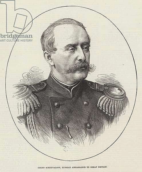 Count Schouvaloff, Russian Ambassador to Great Britain