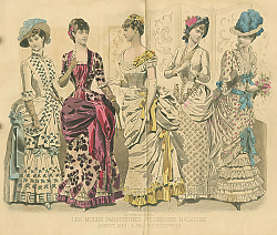 Постер August, 1884. A Sea-Side Reception Постер August, 1884. A Sea-Side Reception