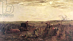 Постер Добиньи Шарль The Wine Harvest in Burgundy, 1863 Постер Добиньи Шарль The Wine Harvest in Burgundy, 1863