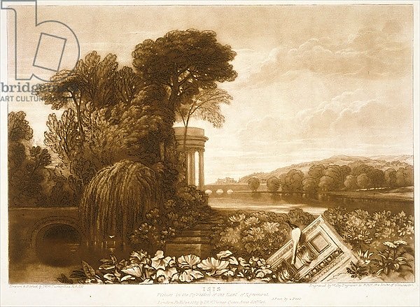 F.68.I Isis, from the 'Liber Studiorum', engraved by William Say, 1819