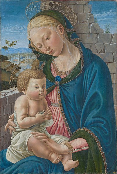 Дева Мария с младенцем 5