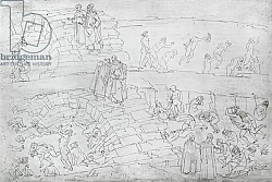 Постер Боттичелли Сандро (Sandro Botticelli) Dante and Virgil from 'The Divine Comedy' by Dante Alighieri c.1480 Постер Боттичелли Сандро (Sandro Botticelli) Dante and Virgil from 'The Divine Comedy' by Dante Alighieri c.1480