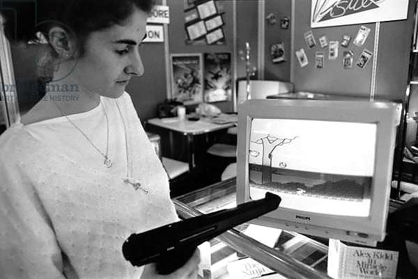 Video Game Presented at Computer Fair in Paris August 15, 1987