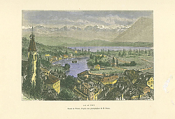 Постер Lac de Thun