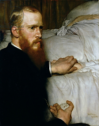 Постер Альма-Тадема Лоуренс (Lawrence Alma-Tadema) Portrait of Dr Washington Epps, My Doctor, May 1885 Постер Альма-Тадема Лоуренс (Lawrence Alma-Tadema) Portrait of Dr Washington Epps, My Doctor, May 1885
