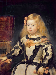 Постер Веласкес Диего (DiegoVelazquez) Portrait of the Infanta Maria Marguerita 1654 Постер Веласкес Диего (DiegoVelazquez) Portrait of the Infanta Maria Marguerita 1654