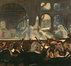 Постер Дега Эдгар (Edgar Degas) The ballet scene from Meyerbeer's opera 'Robert le Diable', 1876 Постер Дега Эдгар (Edgar Degas) The ballet scene from Meyerbeer's opera 'Robert le Diable', 1876