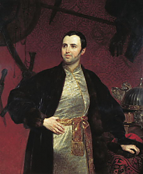Постер Брюллов Карл Портрет князя Михаила Андреевича Оболенского. 1846 Постер Брюллов Карл Портрет князя Михаила Андреевича Оболенского. 1846