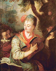 Постер Мерсье Филипп The Guitar Player Постер Мерсье Филипп The Guitar Player